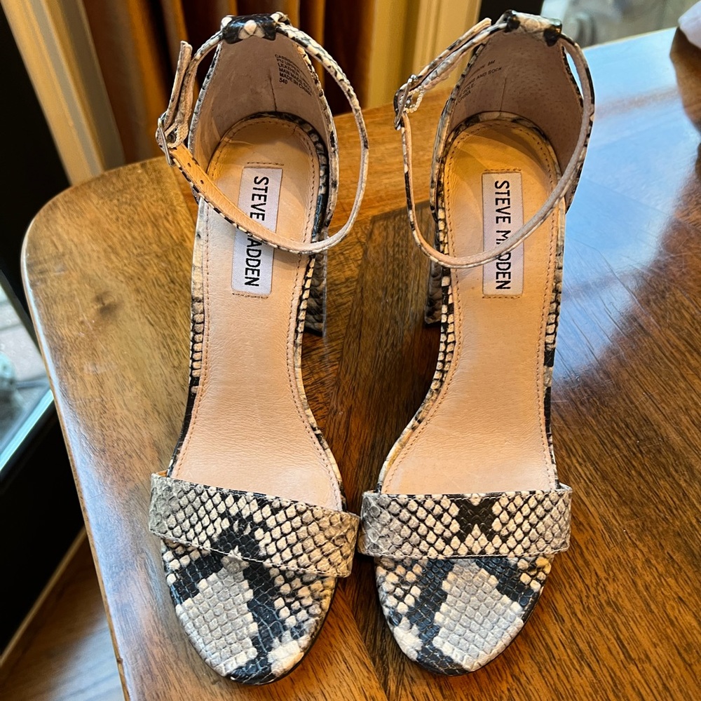 Steve Madden Lizard Print Shoes
